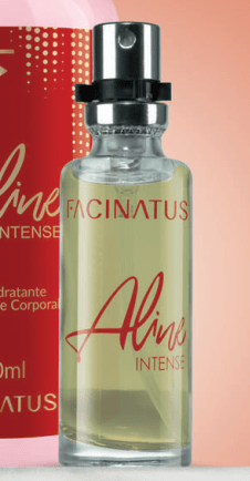 1161 Mini Deo Colônia Feminina Aline Intense - 15ml