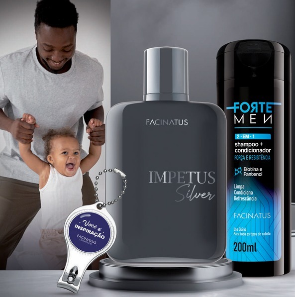 8016 Kit Impetus Silver + Forte Men