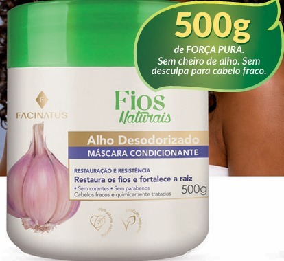 5253 Máscara Alho Desodorizado - 500g