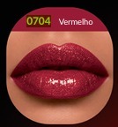 0704 Batom Duo Glow Multifuncional Vermelho