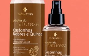 7152 Kit Castanhas Nobres (Hidratante Corporal e Body Splash)